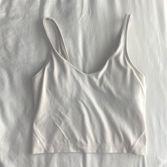 lululemon athletica Tops - Lululemon White Align Tank// Size 2